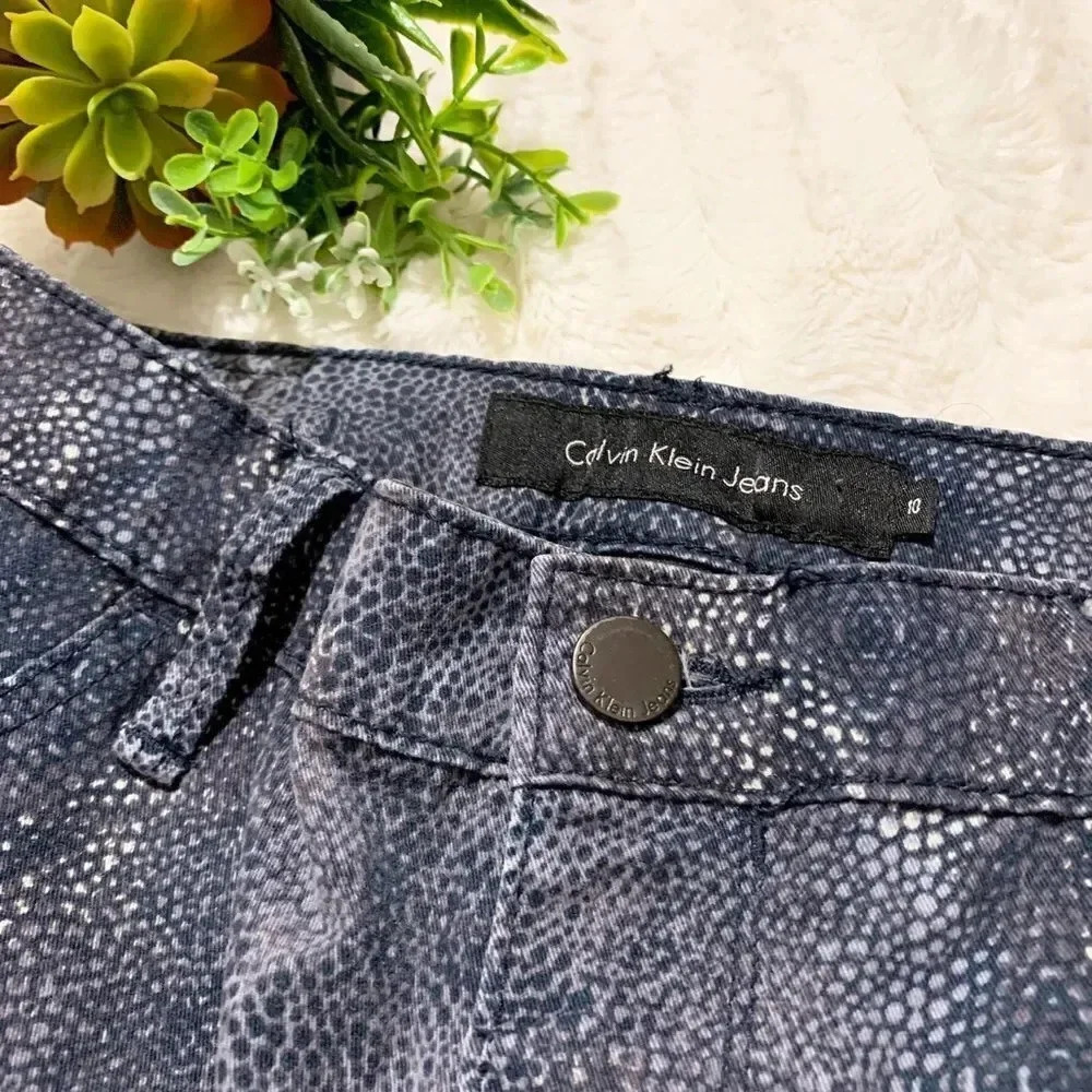 Calvin Klein jeans reptile print skinny - Picture 6 of 9